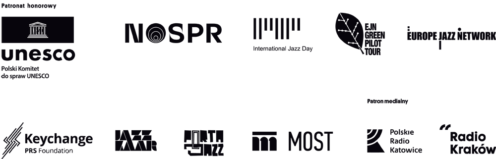 logotypy partnerów i patronów festiwalu