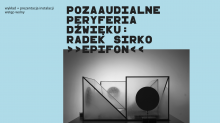 BDK: Radek Sirko „Pozaaudialne peryferia dźwięku” EPIFON – wykład i prezentacja instalacji.

Wstęp wolny
