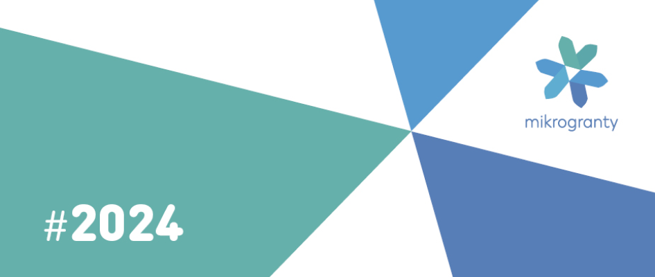 logo mikrograntów z dopiskiem 2024