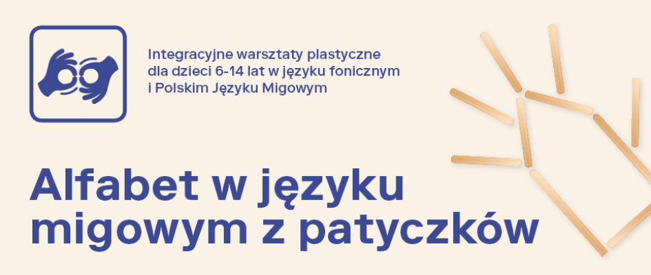 znak tłumaczenia w języku migowym. 