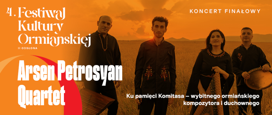 plakat promujący nadchodzący koncert 