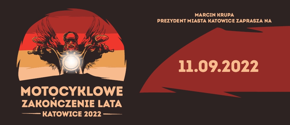 rysunek motocyklisty
Motocyklowe Zakończenie Lata Katowice 2022
