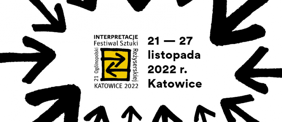 logo interpretacji, strzały, 21-27 listopada 2022 r., Katowice