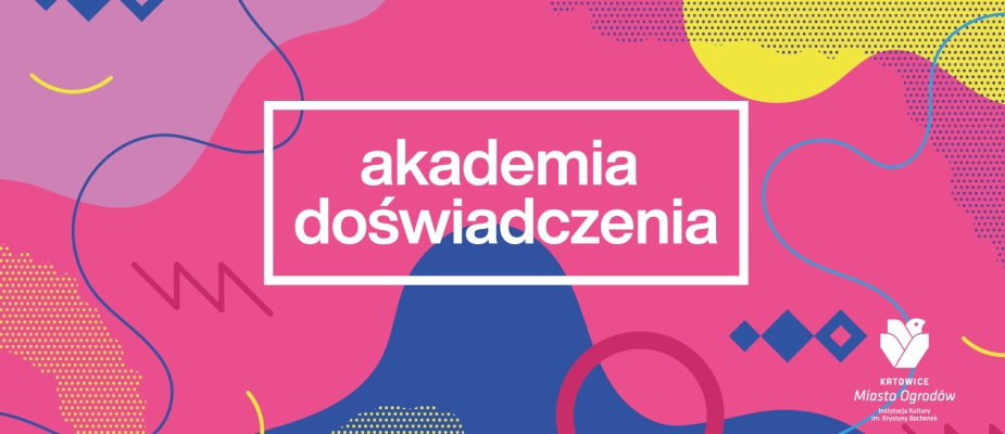 Infografika: kolorowe tło, Akademia Doświadczenia